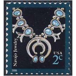 #3752 Navajo Necklace, Reprint Die-cut 11¼x11 (2006)