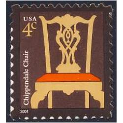 #3755 Chippendale Chair, Die Cut 11¾x10¼ (2004)
