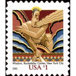 #3766 $1 Wisdom Stamp, "2003" Year Date
