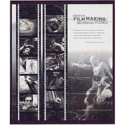 #3772 Film Making - Behind the Scenes, Souvenir Sheet of Ten