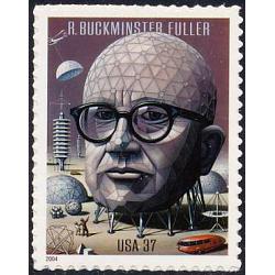 #3870 Richard Buckminster "Bucky" Fuller, American Visionary