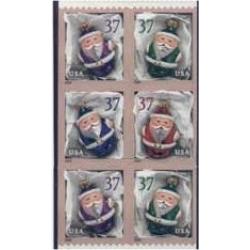 #3890c Holiday Ornaments, Pane of Six, Vending Book (BUYING)