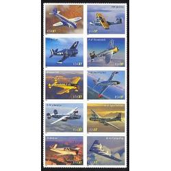 #3916-25 Advances in American Aviation, Set of Ten Singles