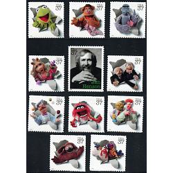 #3944a-k Jim Henson and the Muppets, Set of Eleven Singles