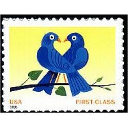 #3976 True Blue Love (39¢) , Non-denominated SA Booklet Single