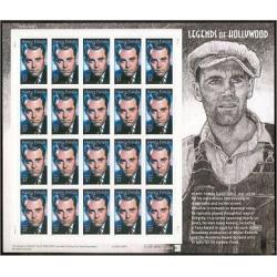 #3911 Henry Fonda, Legends of Hollywood, Souvenir Sheet of 20