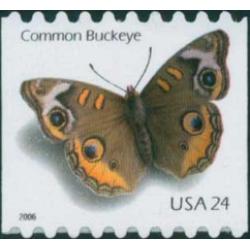 #4002 Common Buckeye Butterfly, Self-adhesive Coil Stamp