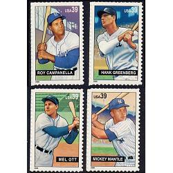 #4080-4083 Baseball Sluggers, Set of Four Singles
