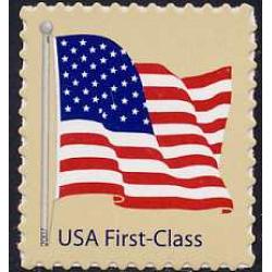 #4130 American Flag, Non-denominated Self-adhesive, from Pane of 20