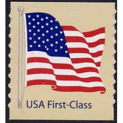 #4132 American Flag, Non-denominated Self-adhesive Coil (P)