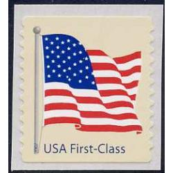 #4135 American Flag, Non-denominated Self-adhesive Coil (V), 10K
