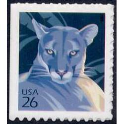 #4142 Florida Panther, Single from S-A Convertible Pane of Ten