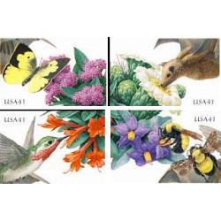 #4153a-4156a Pollination, Set of Four Singles