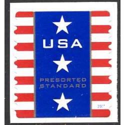 #4157 Patriotic Banner Presort Coil (10¢) (Avery Printing)