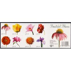 #4185a Beautiful Blooms, Convertible Book of 20