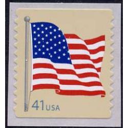 #4189 American Flag, Self-adhesive Die-cut 11, Avery from Coil of 3,000