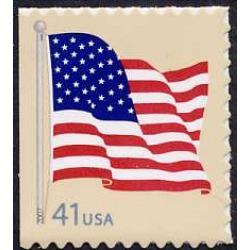 #4190 American Flag, Single from Convertible Booklet of Ten, Potter