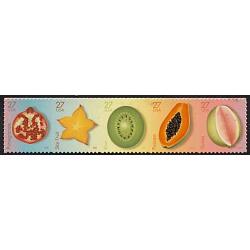 #4257a Tropical Fruit, Strip of Five