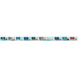 #4322b Flags of Our Nation, Strip of 10 (5th of 6)
