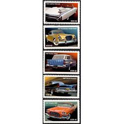 #4353-57 Tailfins & Chrome, Set of Five Singles