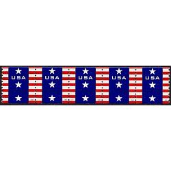 #4385 Patriotic Banner 2009 Presort Coil (10¢), PNC Strip of 5,