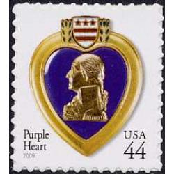 #4390 Purple Heart, Self-adhesive 44¢ 2009 Issue