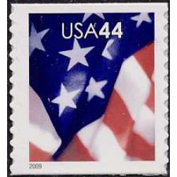 #4392 American Flag, S-A Coil from Roll of 100 Sennett, Die Cut 11