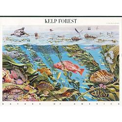 #4423 Kelp Forest, Nature of America Series, Souvenir Sheet