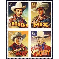 #4446-49 Cowboys of the Silver Screen, Set of Four Singles