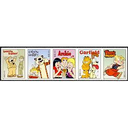 #4467-71 Sunday Funnies, Set of Five Stamps