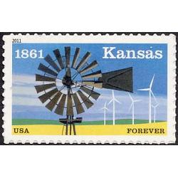 #4493 Kansas, 150th Statehood Anniversary