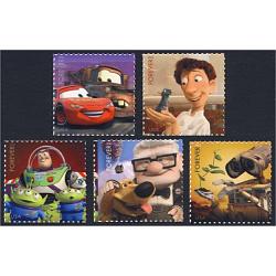 #4553-57 Send a Hello, Pixar Films, Set of Five Singles