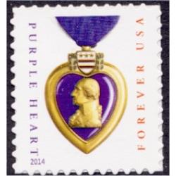 #4704b Purple Heart, 2014 Year Date