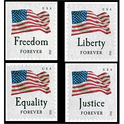 #4706-09 Four Flags ATM, Set of Four Singles