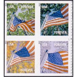 #4781a Flag for All Seasons, Block of Four (Potter)