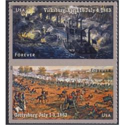 #4788av The Civil War 1863, Vertical Pair