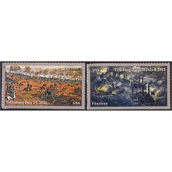 #4787-88 The Civil War 1863, Two Single Stamps