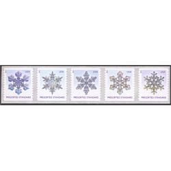 #4812a Snowflakes, Coil Strip of Five