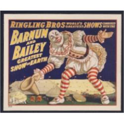 #4905e $1 Circus Clown, 57x48mm, Imperforate