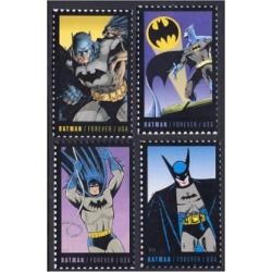 #4932-35 Batman, Set of Four Single Stamps