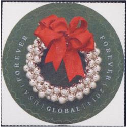 #4936 Global: Silver Bells Wreath