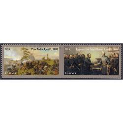 #4980-81 The Civil War 1865, Set of Two Singles