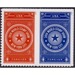 #5011a World Stamp Show NY 2016, Pair