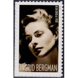 #5012 Ingrid Bergman, Legends of Hollywood, Single Stamp