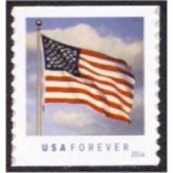 #5052 US Flag, Sennett Coil, Die Cut 11 Vertically
