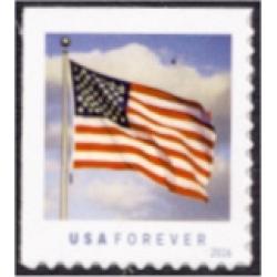 #5054v US Flag, Single from Sennett Convertible Booklet of 20