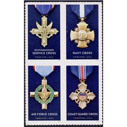 #5068a Honoring Extraordinary Heroism: The Service Cross Medals, Block of Four