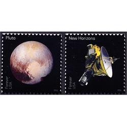 #5077-78 Pluto - Explored, Set of Two Single Stamps