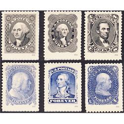 #5079a-f Classics Forever, Set of 6 Single Stamps