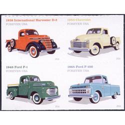 #5104a Pickup Trucks, Block of Four